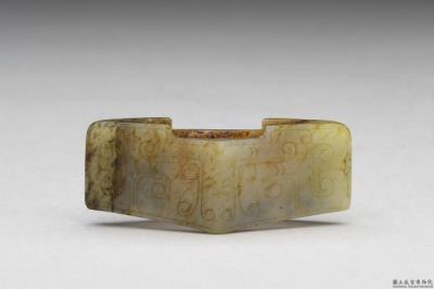 图片[2]-Jade sword guard with animal-mask pattern, Song dynasty (960-1279)-China Archive